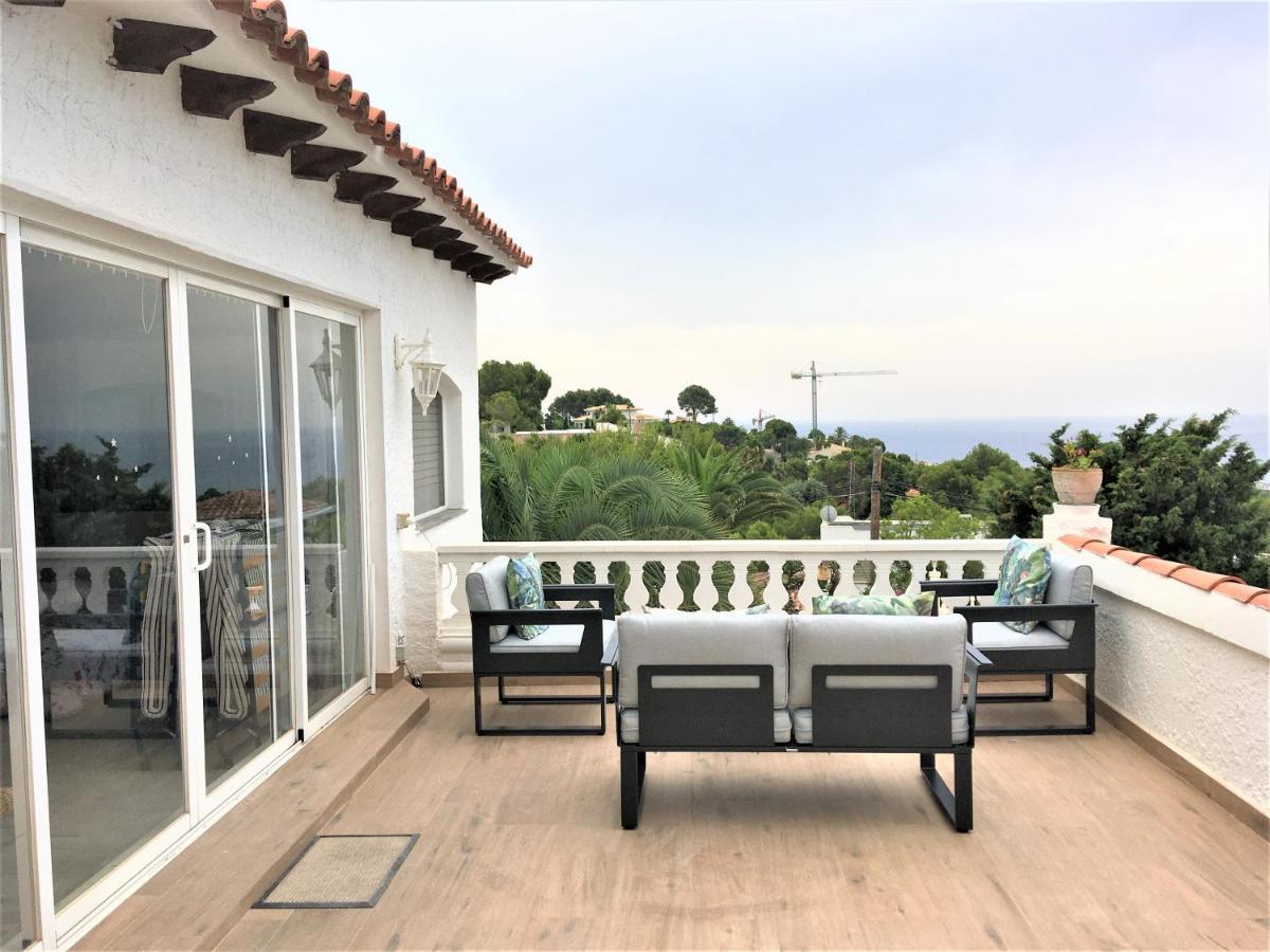 Villa Esmeralda Altea la Vieja Bagian luar foto