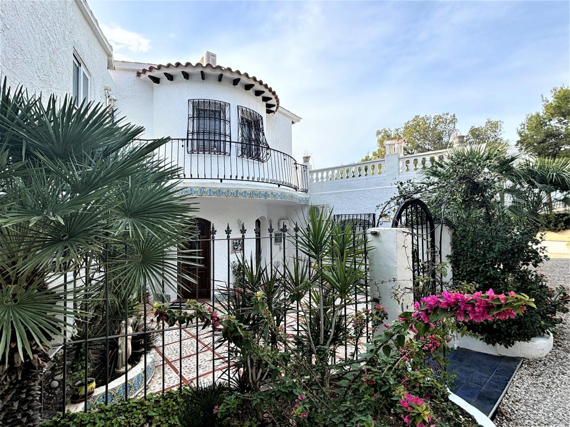 Villa Esmeralda Altea la Vieja Bagian luar foto