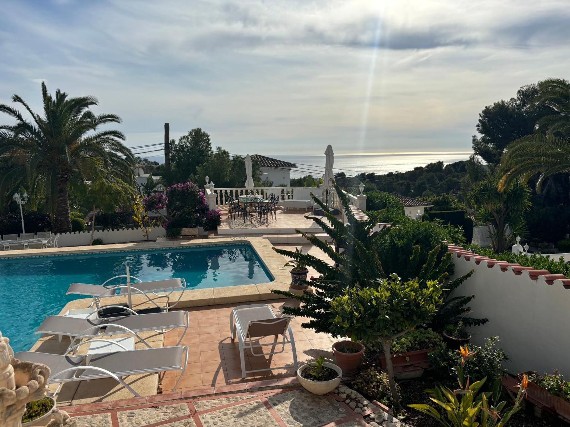 Villa Esmeralda Altea la Vieja Bagian luar foto
