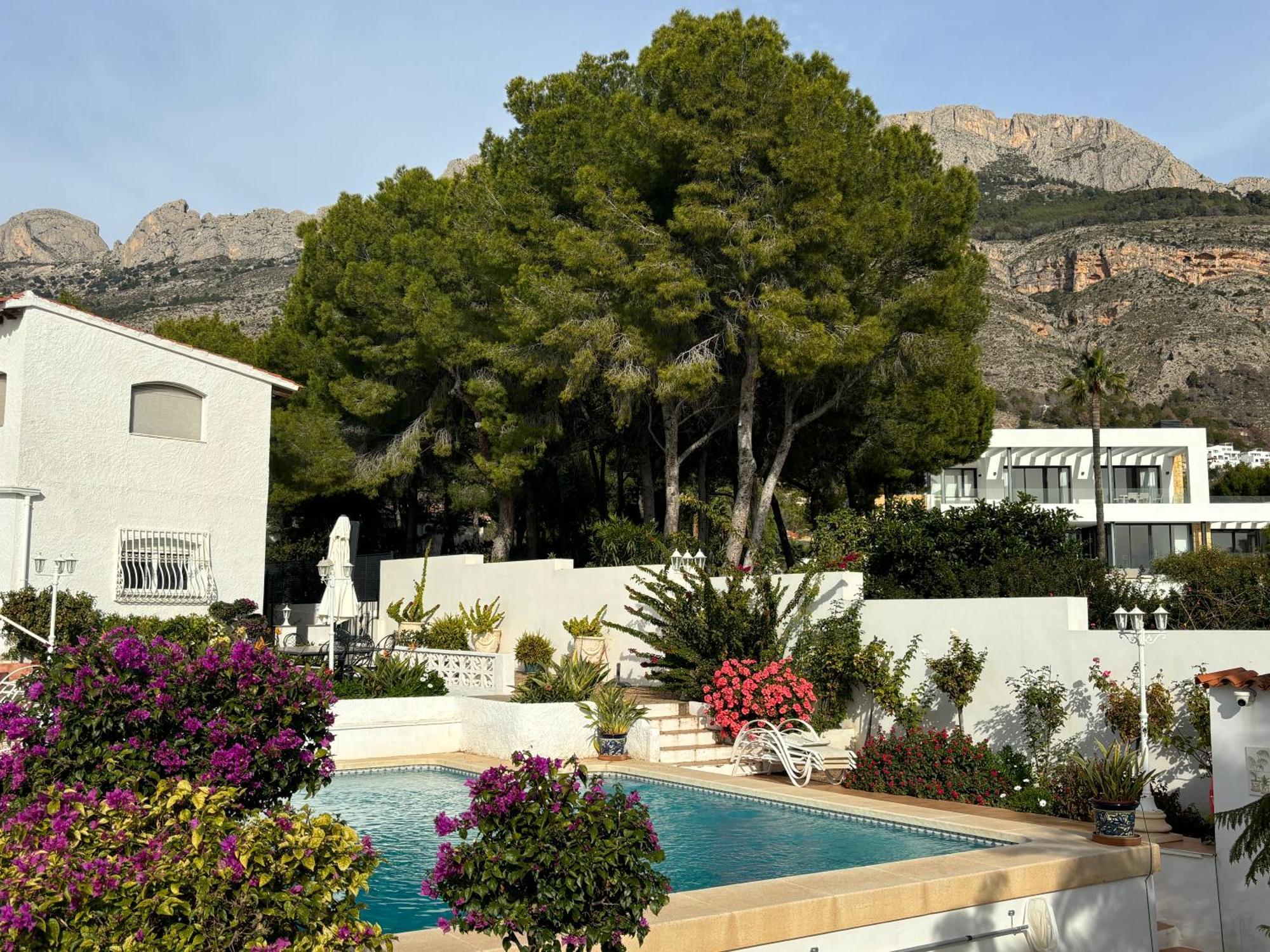Villa Esmeralda Altea la Vieja Bagian luar foto