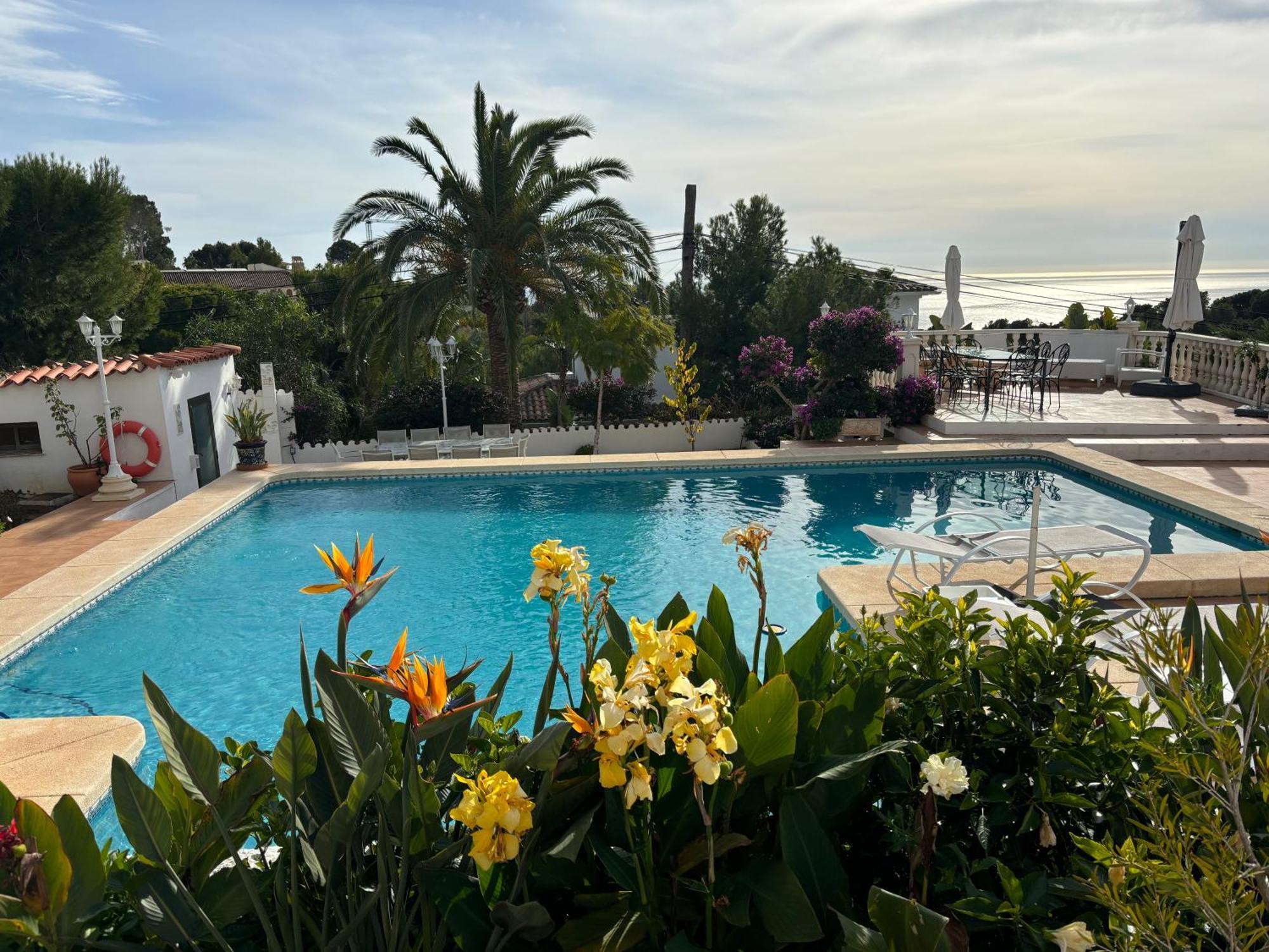Villa Esmeralda Altea la Vieja Bagian luar foto