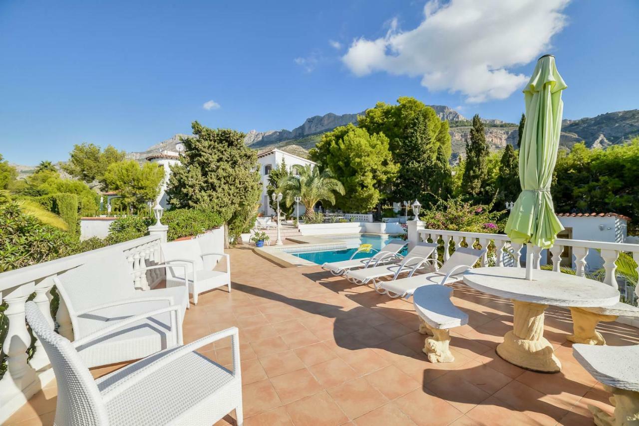 Villa Esmeralda Altea la Vieja Bagian luar foto