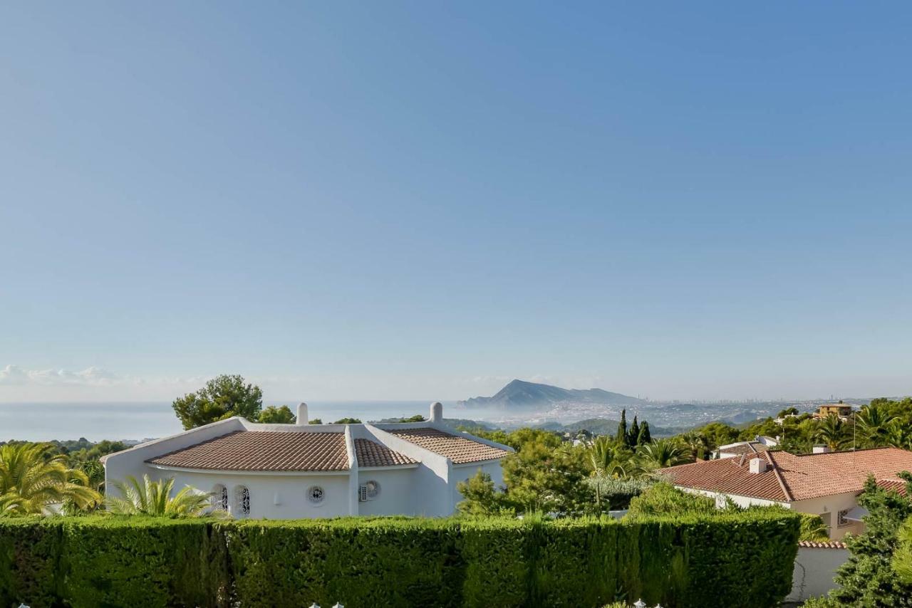 Villa Esmeralda Altea la Vieja Bagian luar foto